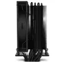 Nox Hummer R-400 Disipador de CPU 12 cm Negro